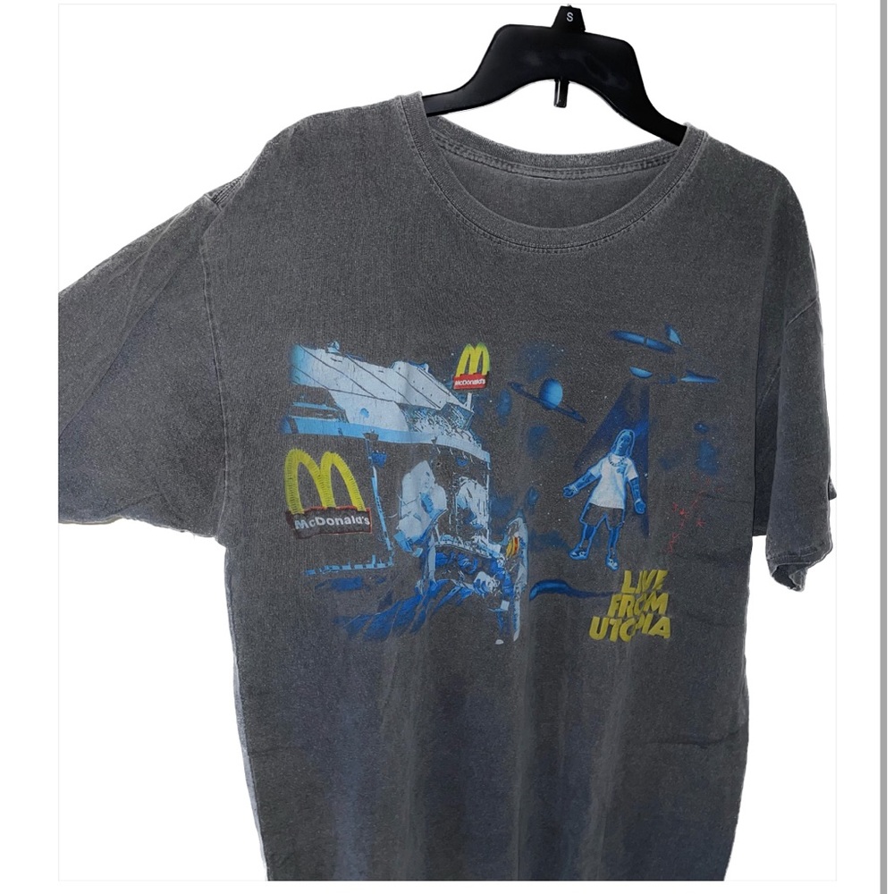 Travis Scott McDonalds Live From Utopia T shirt XL